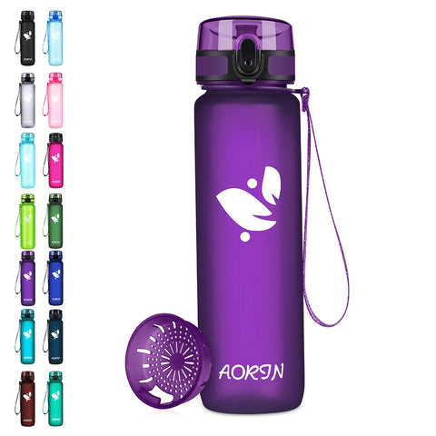 Buy wholesale Tritan drinking bottle 500ml purple